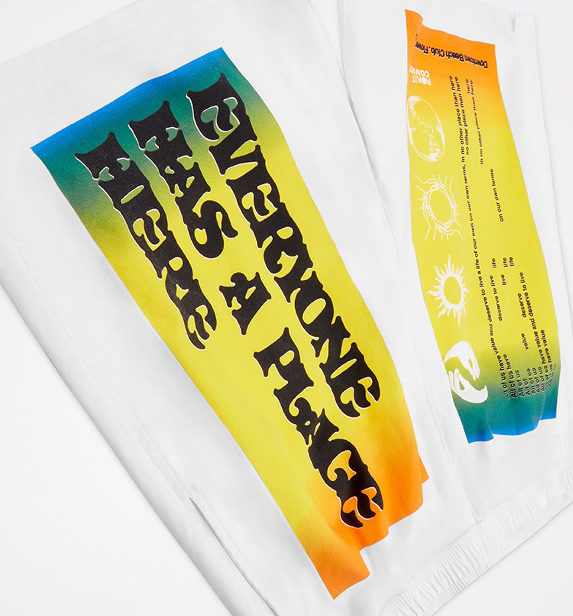 Mens Baggie Shorts - White/Blue/Orange/Black、mySite、dreamappss