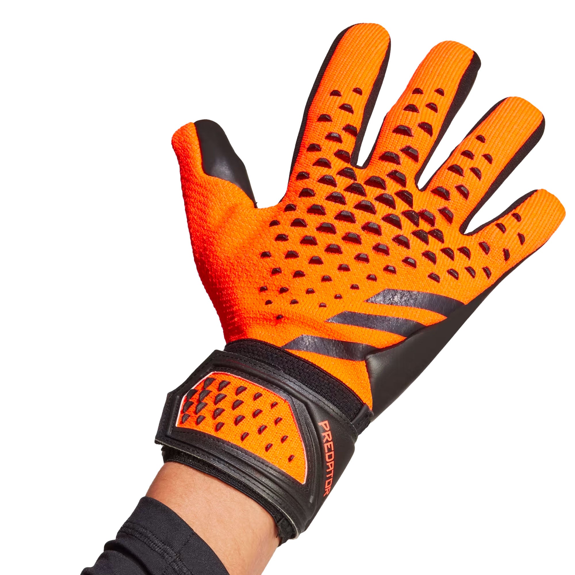 adidas Men's Predator GL League Goalkeeper Gloves Orange/Black、mySite、noshort
