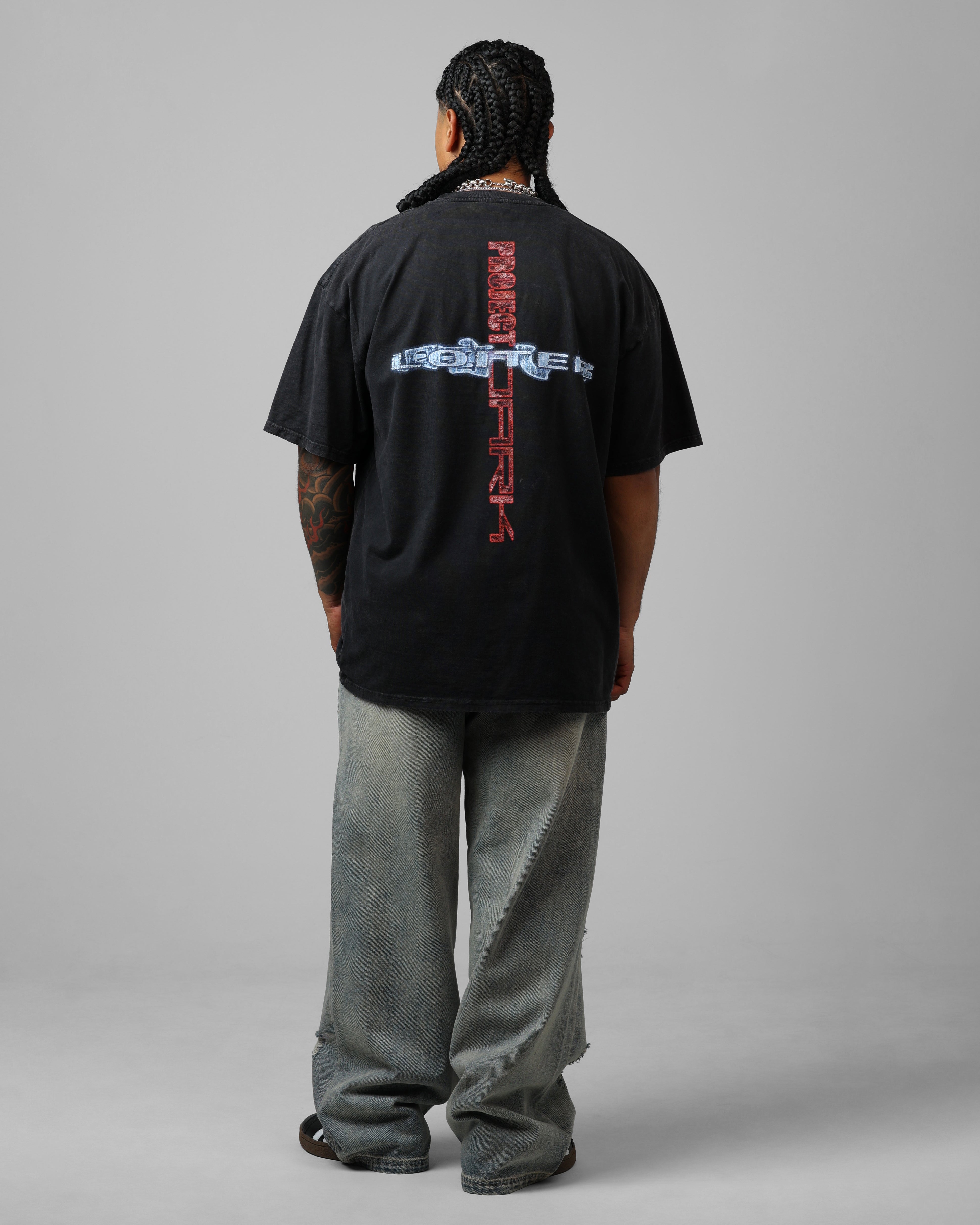 Loiter Void Vintage T-Shirt Black Wash、mySite、zt4zffjzw