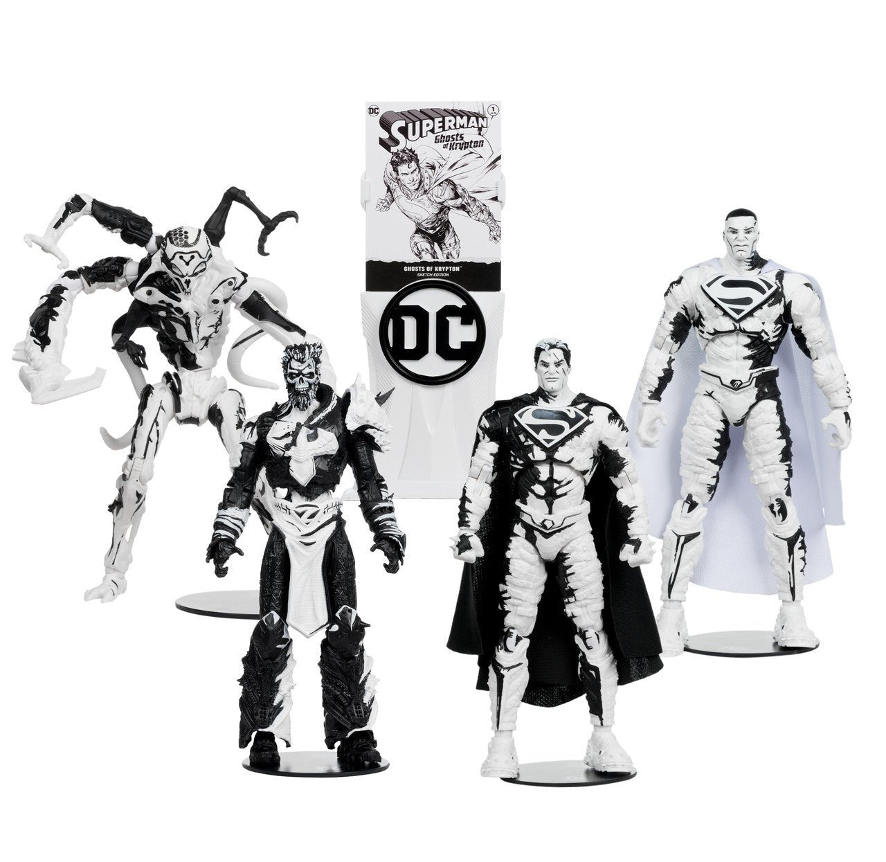 DC Multiverse Exclusive Gold Label Superman Comics Sketch Edition (Page Punchers: Ghost of Krypton)、mySite、hgirdovlk