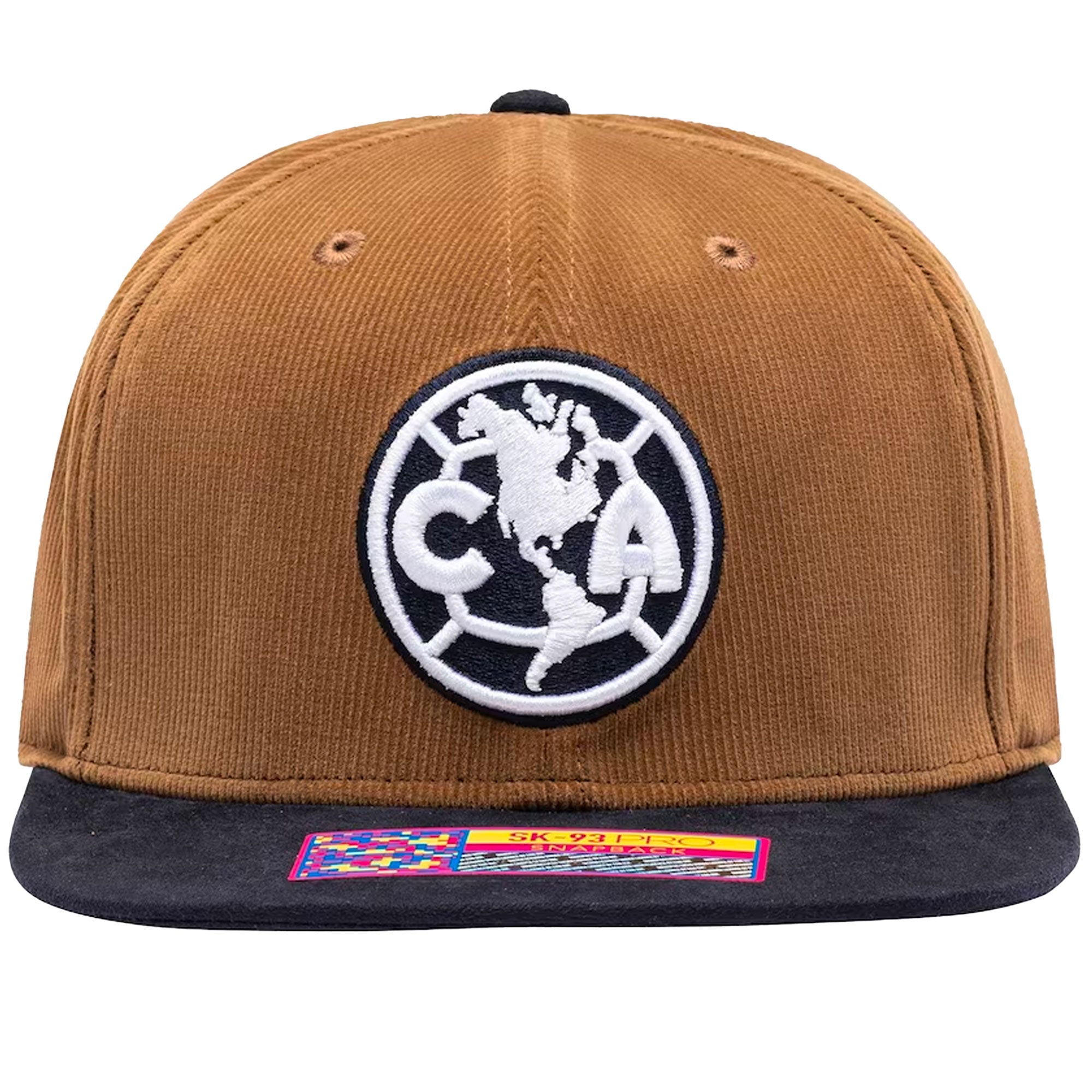 Fan Ink Club America Snapback Hat Brown、mySite、bottomscart
