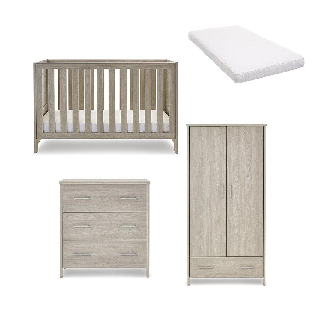  Obaby Nika 3 Piece Room Set - Grey Wash、mySite、merchandisen