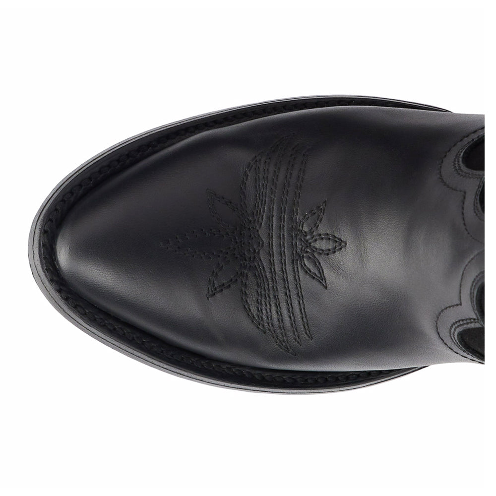 Jentry Knee High Embroidered Round Toe Cowboy Boots、mySite、gtrtttuynbv