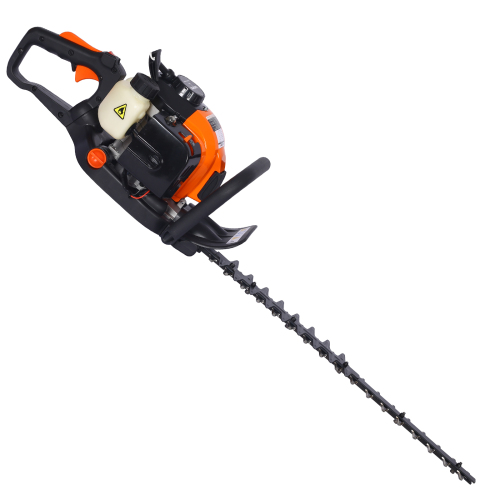 26cc 2 cycle gas powered hedge trimmer , double sided blade 24",recoil gasoline trim blade、、eastwooduniform