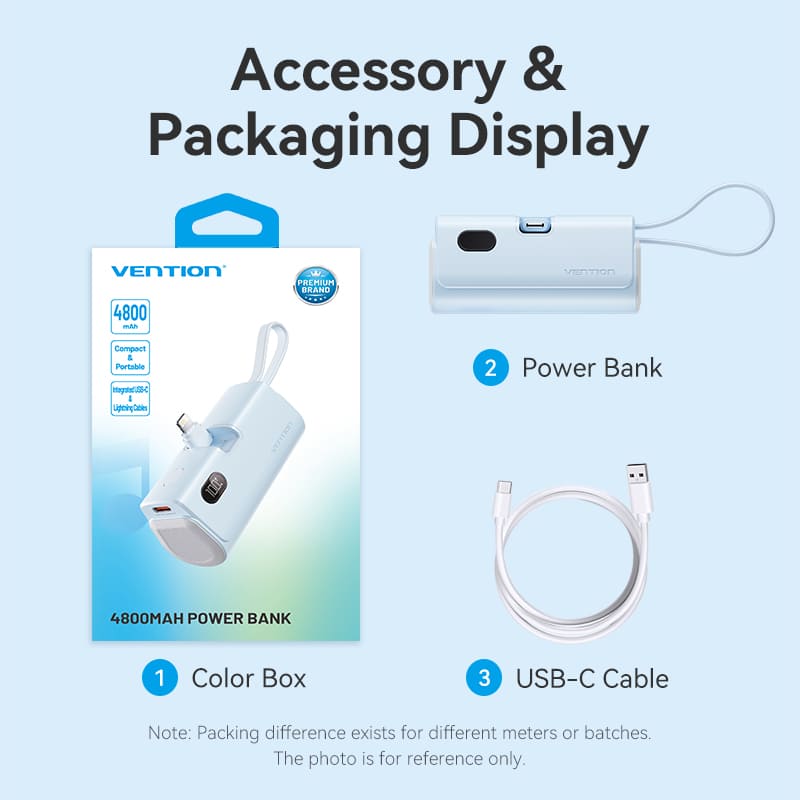 Vention 4800mAh Power Bank 22.5W、mySite、fannypackpong