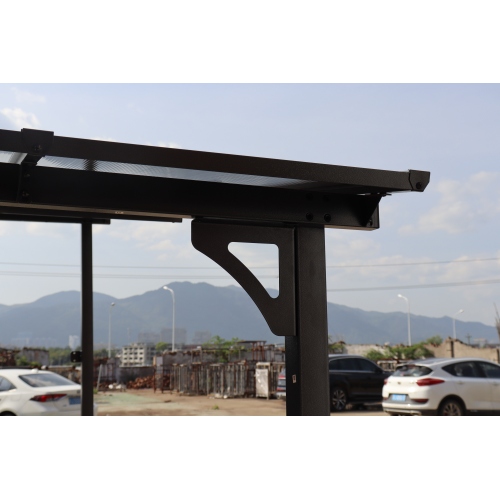 10' x 10' Outdoor Pergola Gazebo,Wall-Mounted Lean to Metal Awning Gazebo with Roof,Large Heavy Duty for Patio,Decks,Backyard、、eastwooduniform