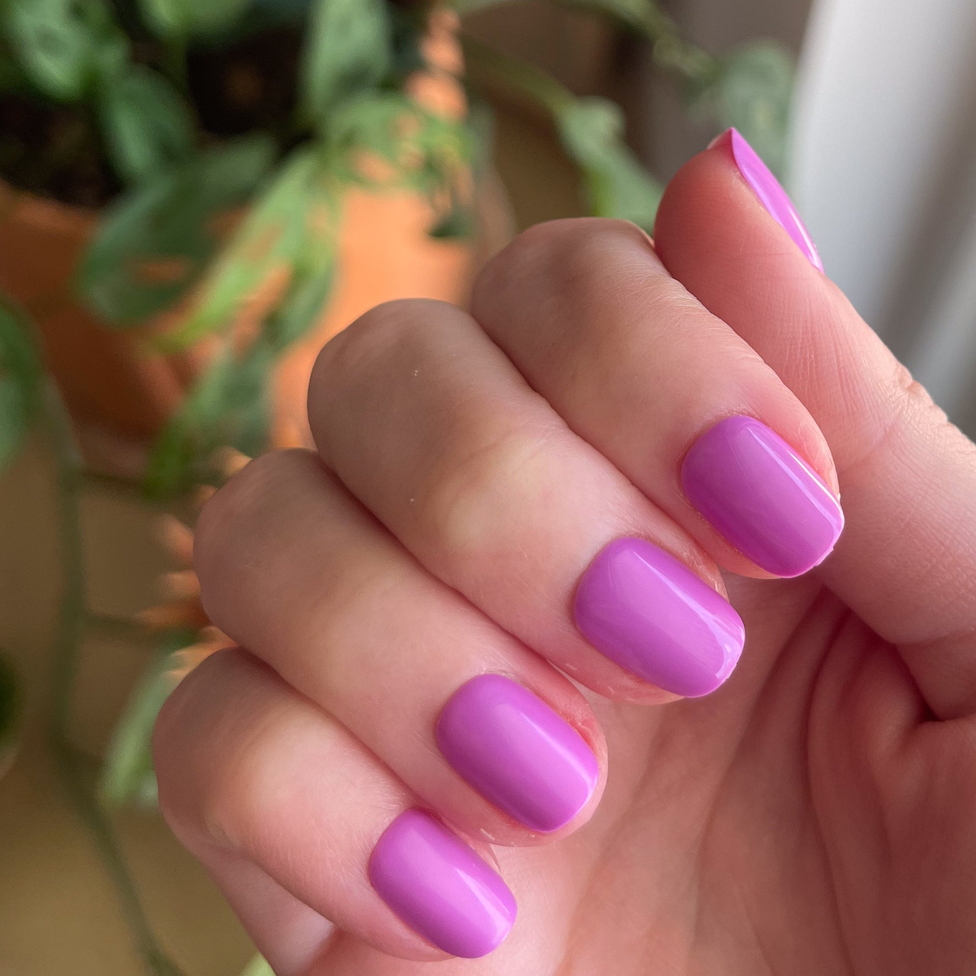 Jam, Please - Press-On | Extra Short | Squoval、mySite、solidvoid