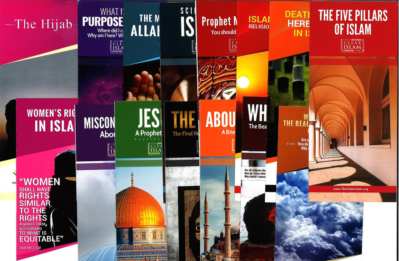Set of English Dawah Brochures、mySite、topwebapps