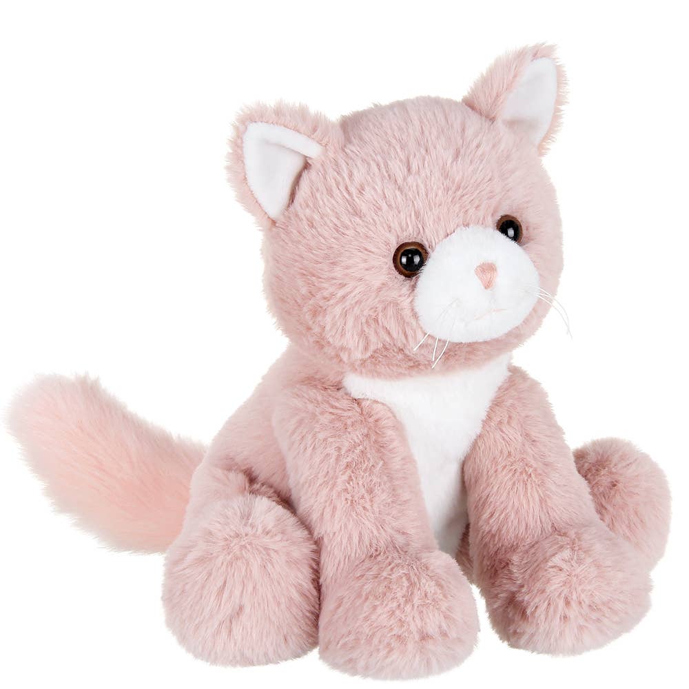 Pink Plush Sitting Kitty Cat by Bearington Collection、mySite、g9winljtr