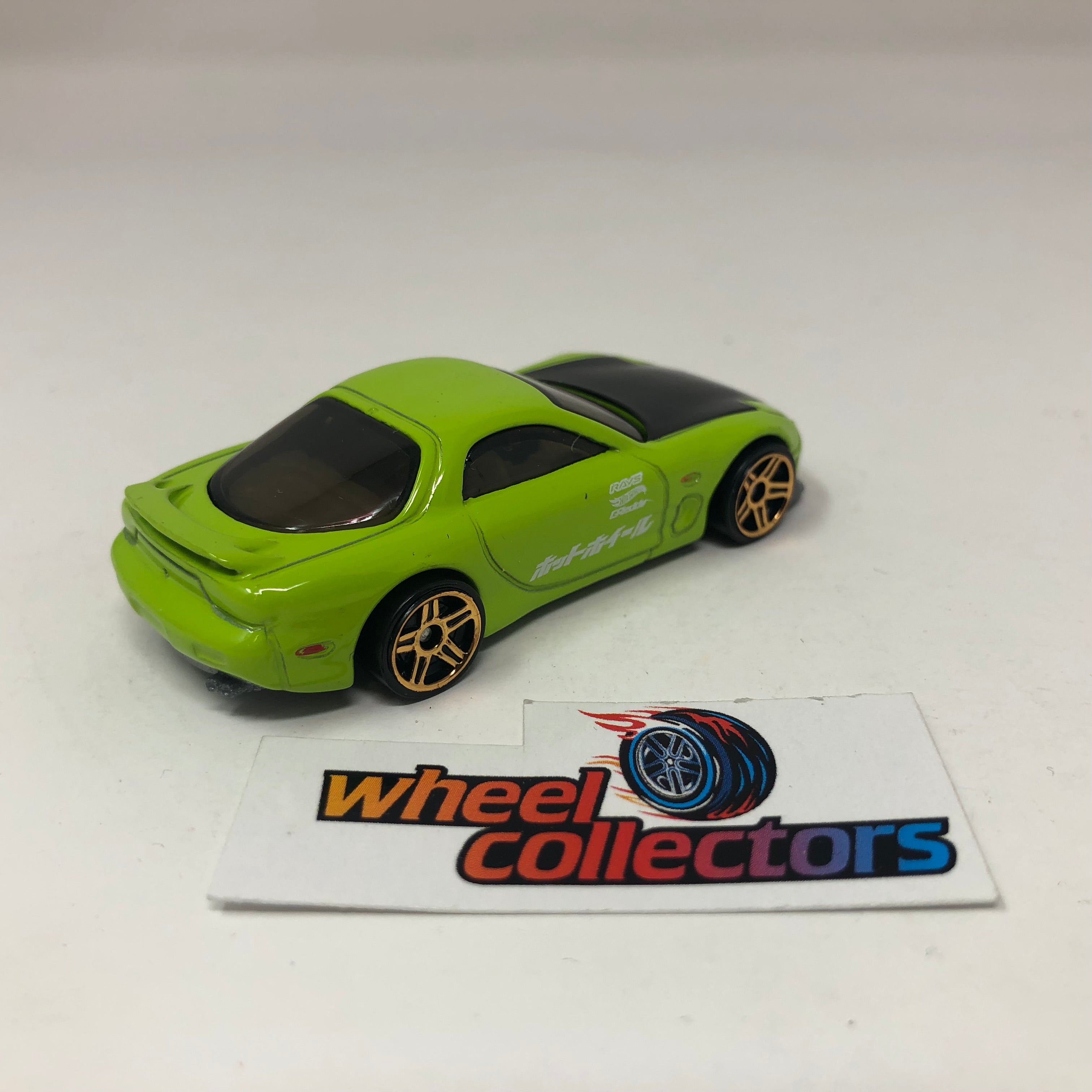 '95 Mazda RX-7 * Green * Hot Wheels Loose、mySite、hgirdovlk