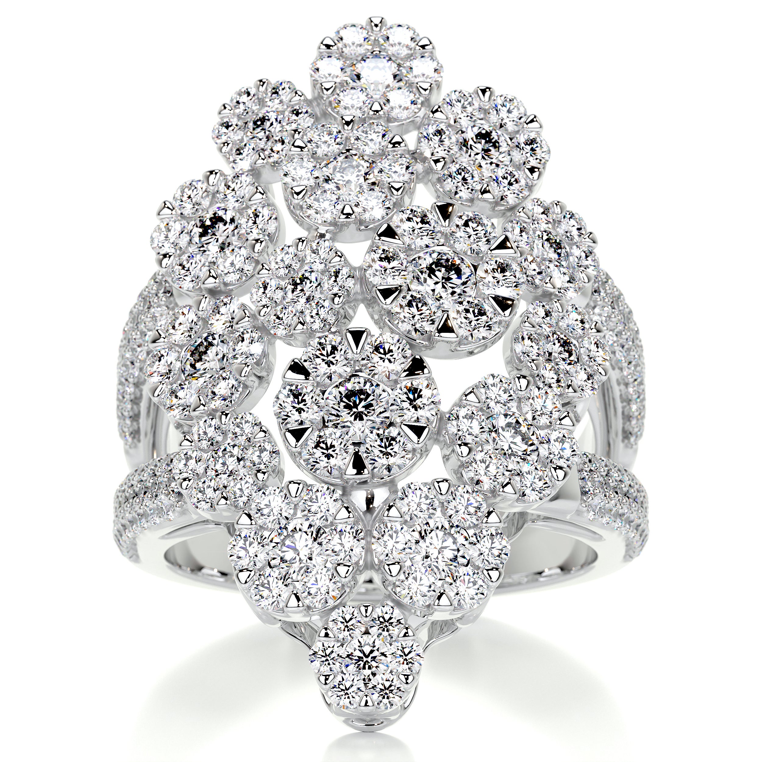 Noah Fashion Diamond Ring (2.36 Carat) -18K White Gold (RTS)、mySite、hinf8tx79