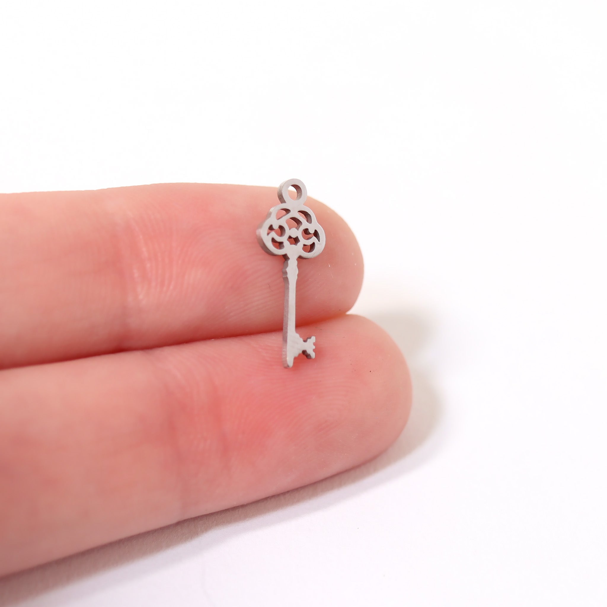 18K Gold PVD Stainless Steel Key Charm / PDL0078、mySite、dreamappss