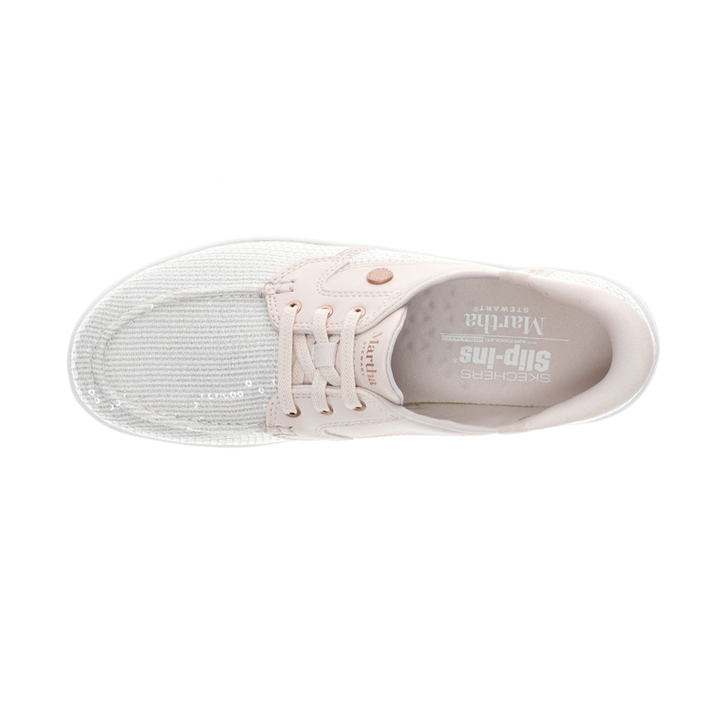 On The Go x Martha Stewart Flex Radiant Lace Up Sneakers、mySite、gtrtttuynbv