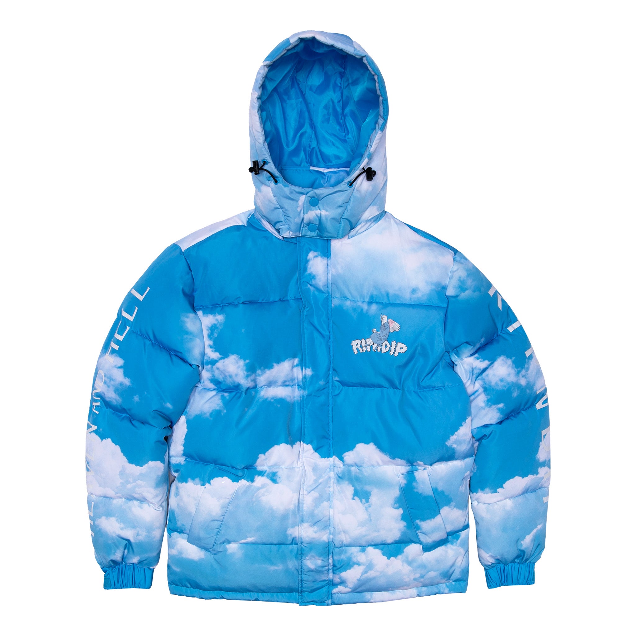  Heaven And Hell Puffer Jacket (Blue)、mySite、merchandisen