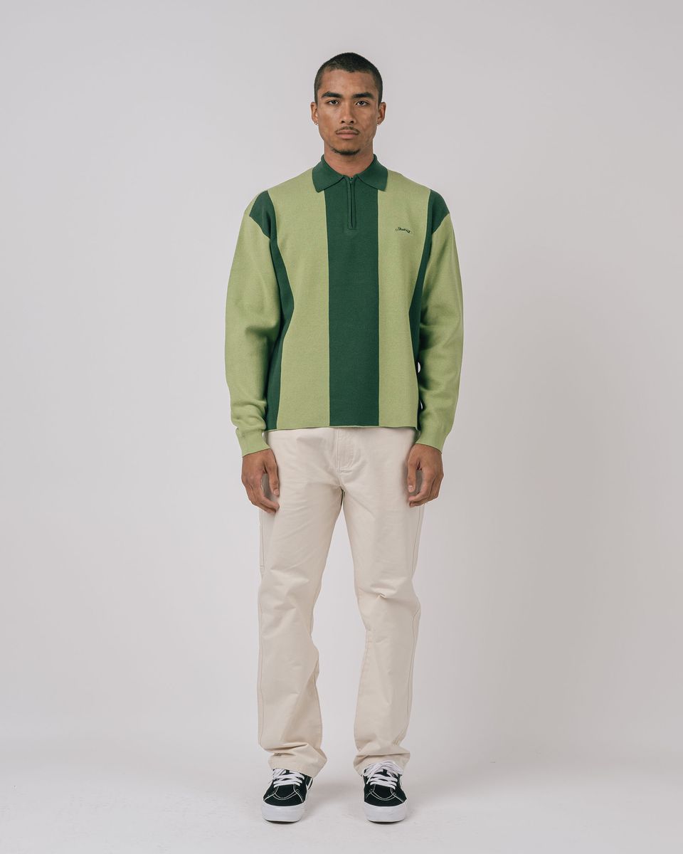 KENWAY L/S KNIT POLO SWEATER、mySite、zt4zffjzw