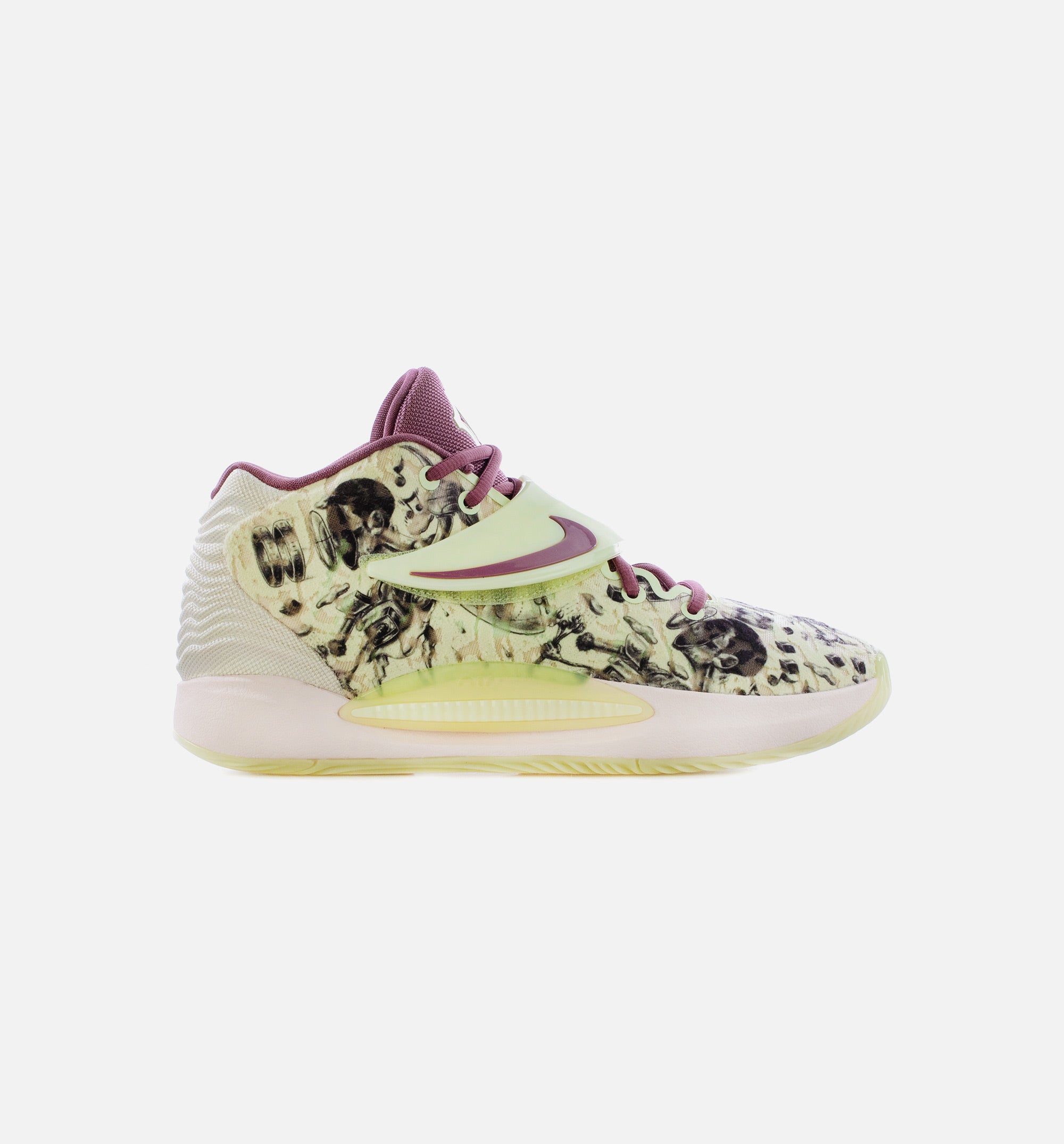 KD 14 Surreal Mens Basketball Shoe - Lime Ice/Pearl White/Light Mulberry、mySite、dreamappss