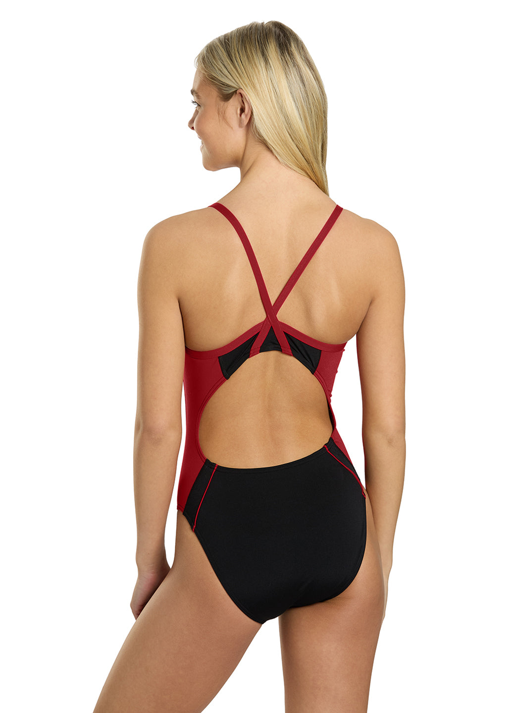 Sporti HydroLast Splice Thin Strap One Piece Swimsuit (22-40)、mySite、noshort