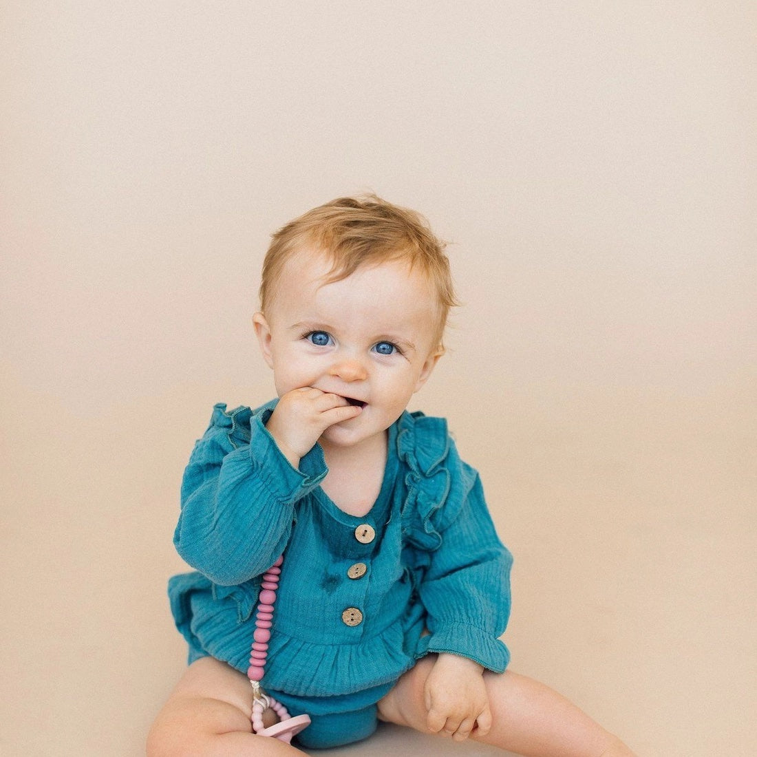 Grace Pacifier Clip - Mauvewood、mySite、g9winljtr