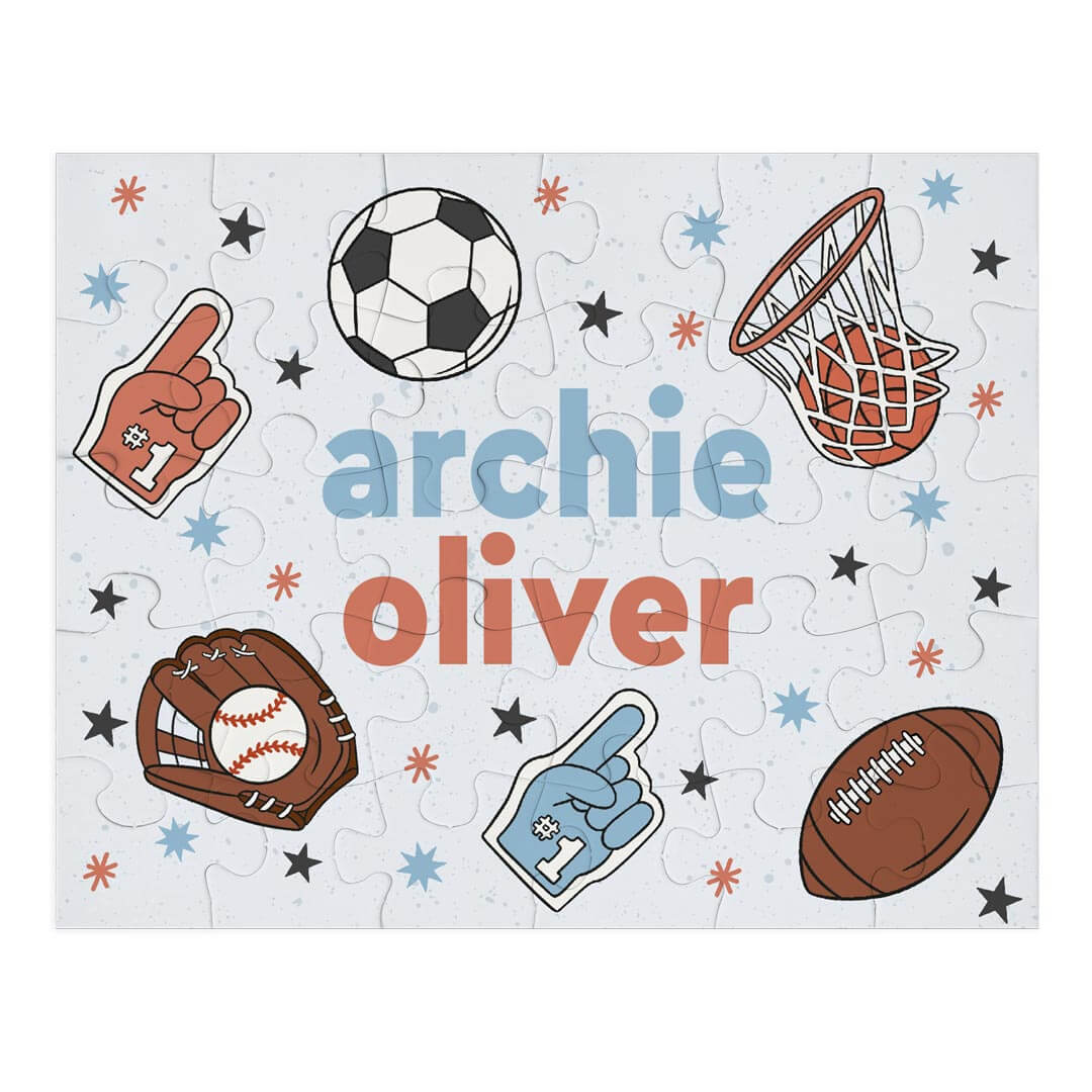  Kids Personalized 30 Piece Puzzle | Half Time、mySite、layawaytickets