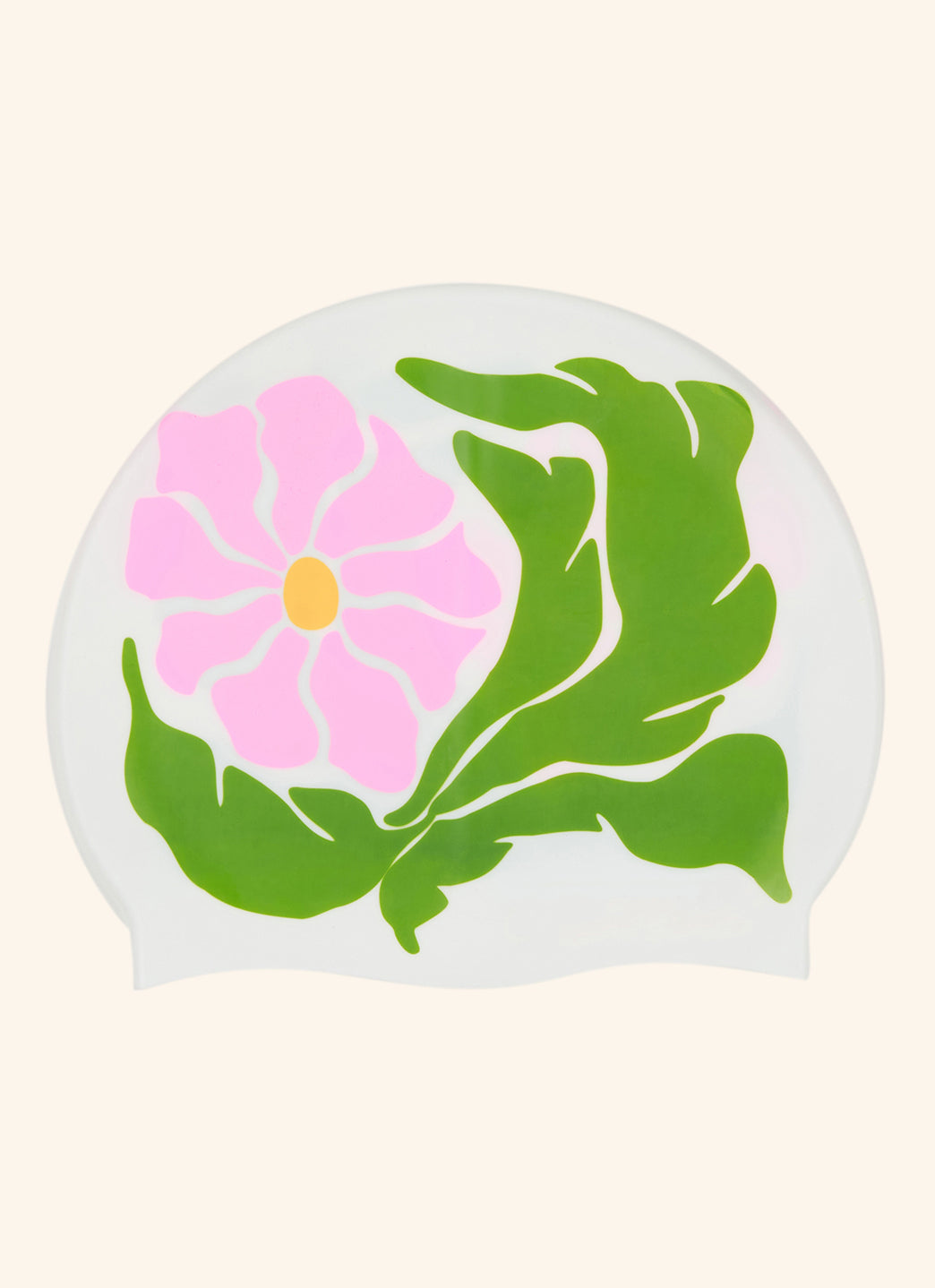 Sporti Vivid Flora Silicone Swim Cap、mySite、noshort