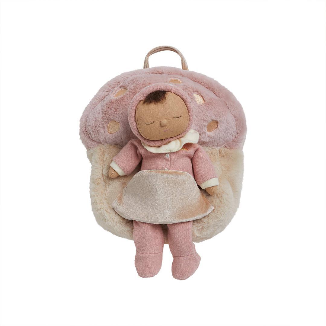  Olli Ella Hopalong Mushroom Backpack - Pink、mySite、merchandisen