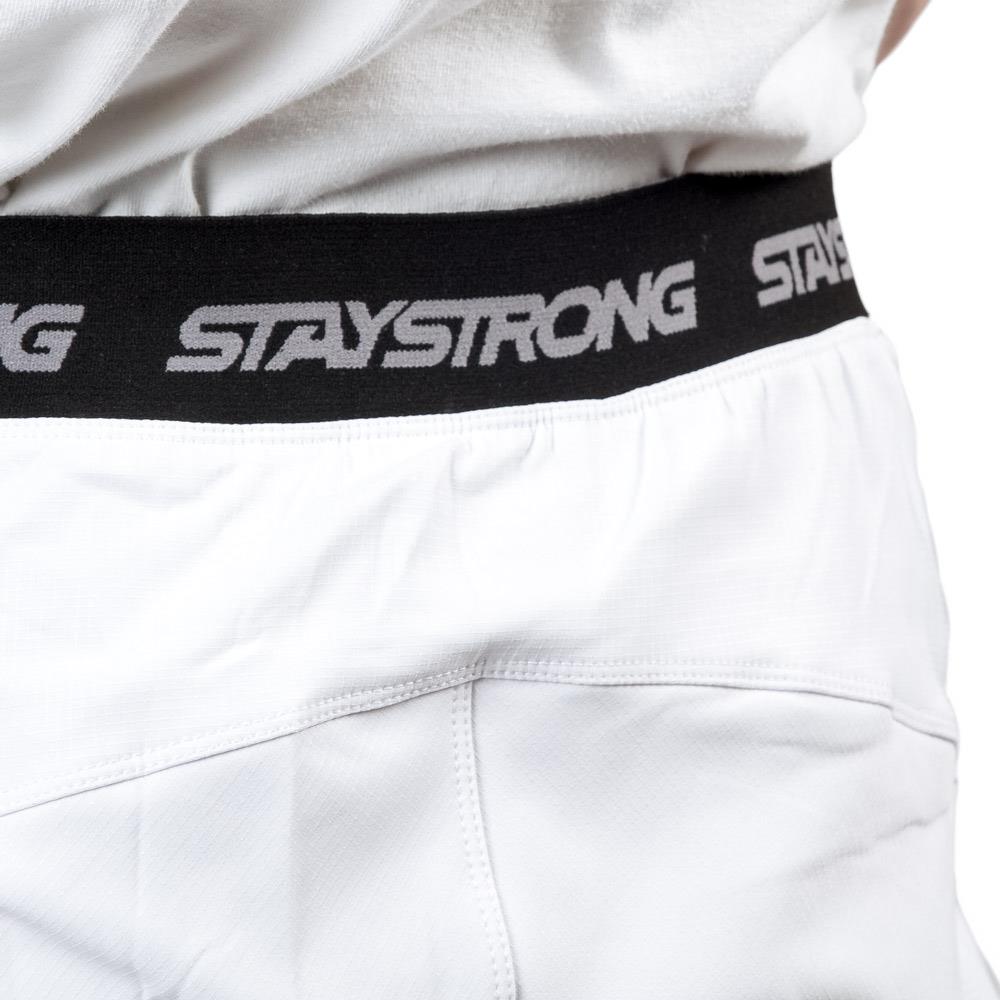  Stay Strong V3 Race Pants - White/Black、mySite、merchandisen