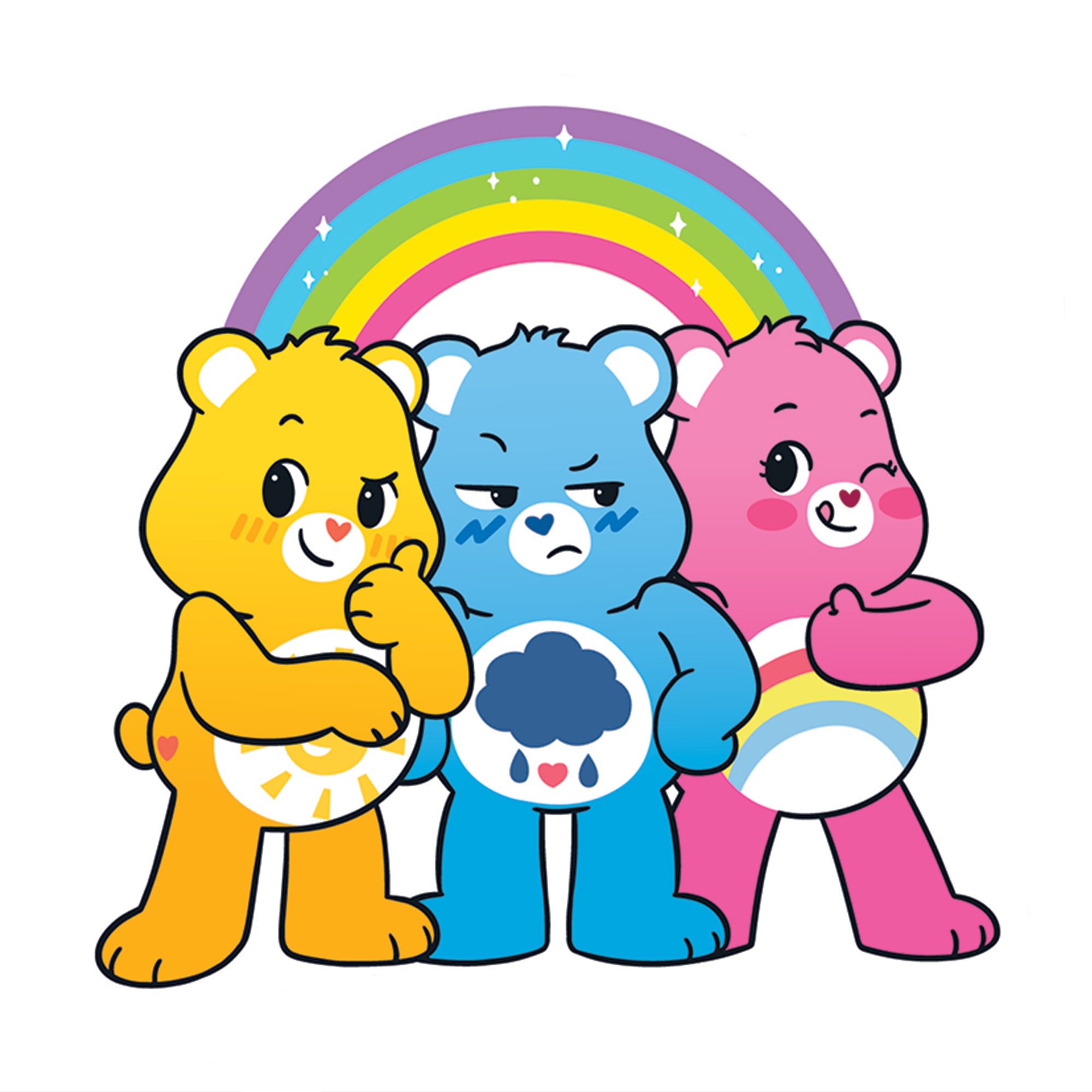  Care Bears Trio Vinyl Sticker Decal、mySite、ghnorth