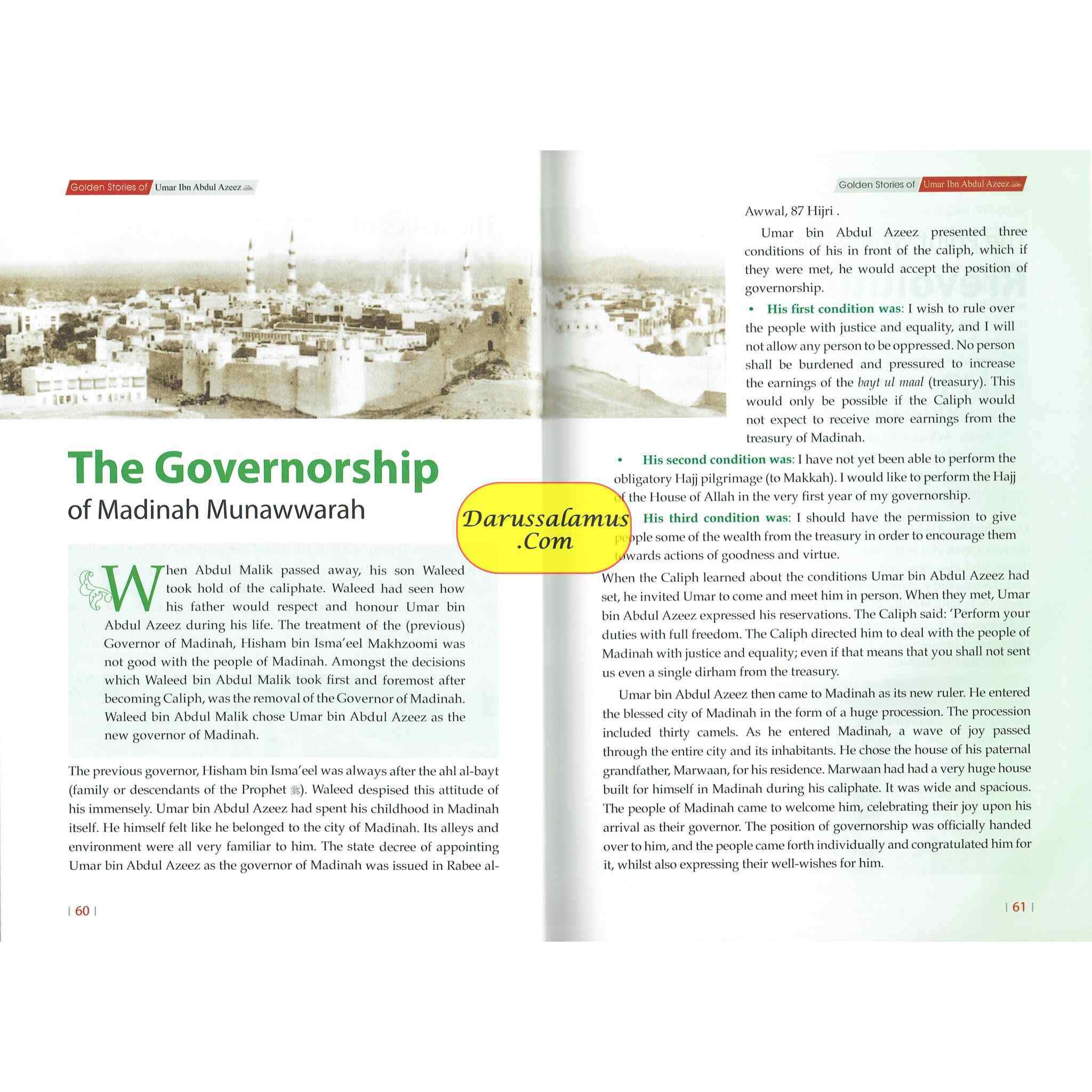 Golden Stories of Umar Ibn Abdul Aziz By Abdul Malik Mujahid、mySite、topwebapps