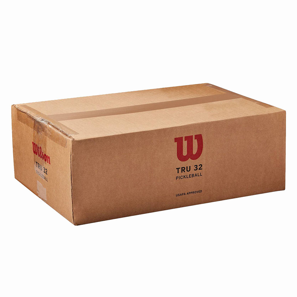 Wilson TRU 32 Outdoor Pickleball Ball (Yellow) - Case of 48