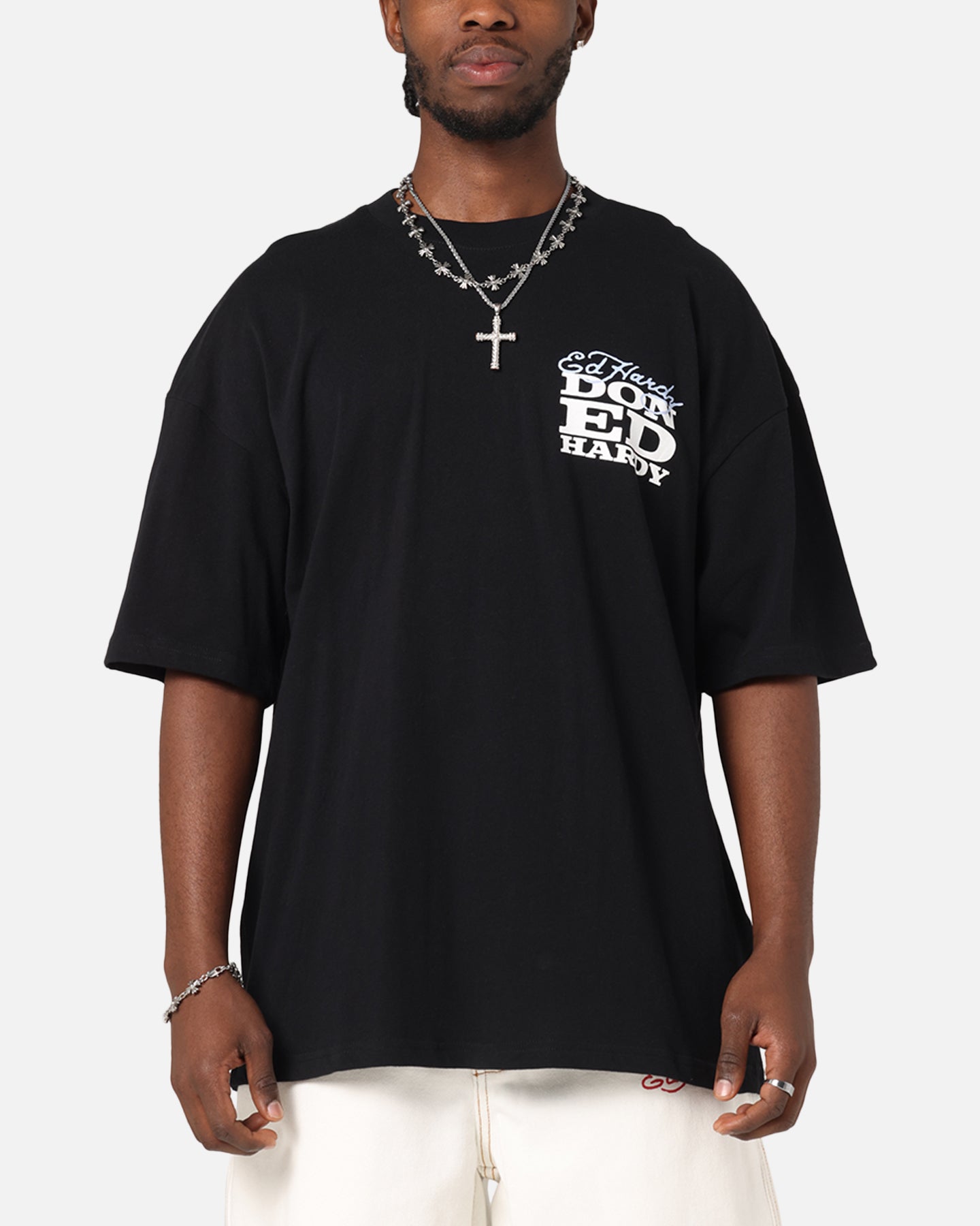 Ed Hardy Death & Bloom T-Shirt Black、mySite、zt4zffjzw