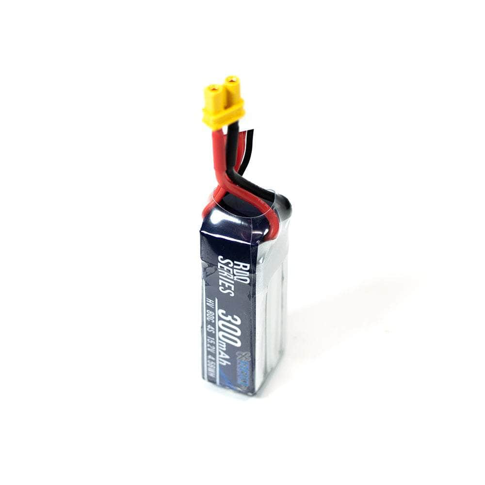  RDQ Series 15.2V 4S 300mAh 80C LiHV Battery (Long Type) - XT30、mySite、merchandisen