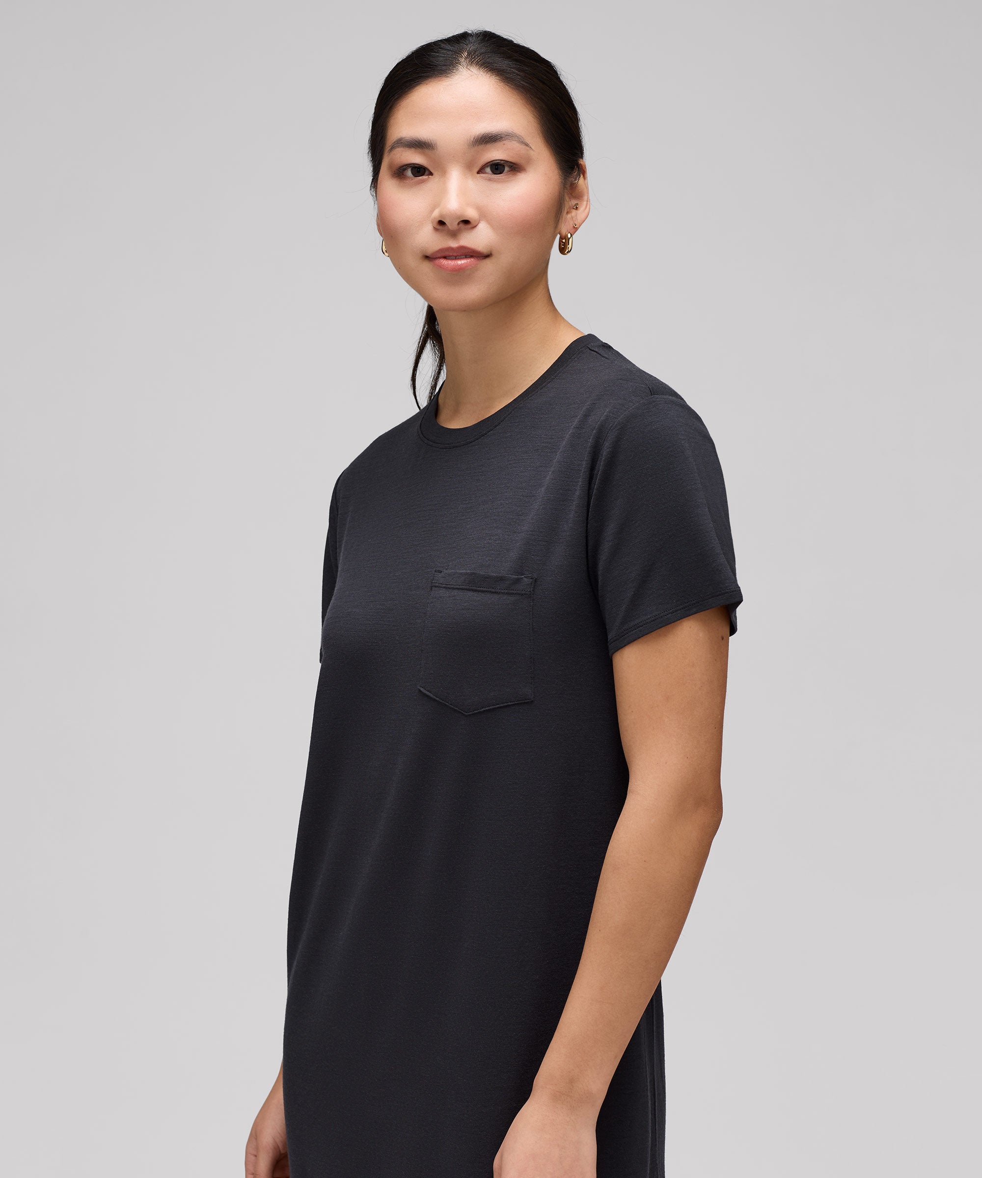 Women's Merino T-Shirt Dress、mySite、noshort