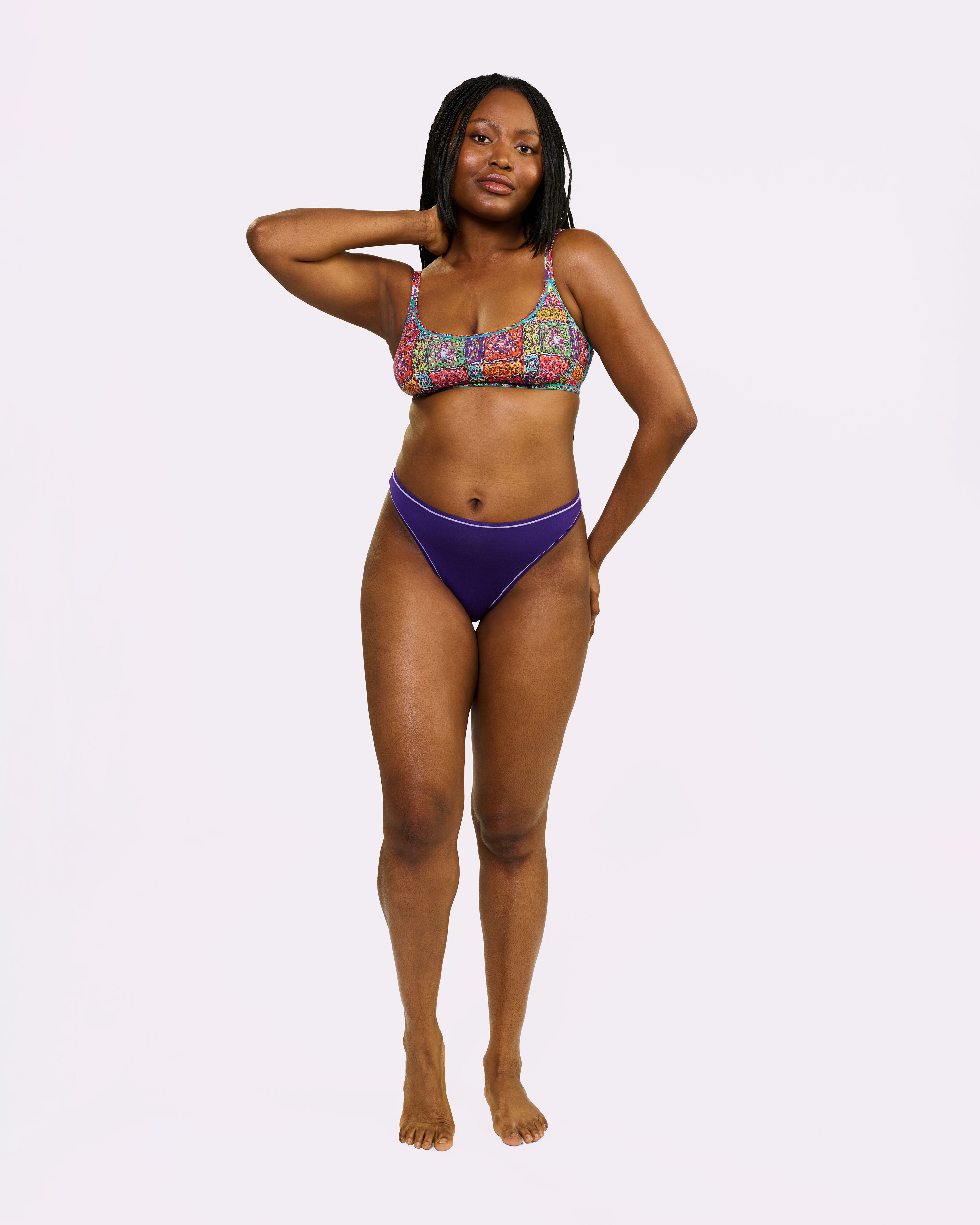 Vintage Soft Scoop Bralette | New:Cotton | Archive (Bandana)、mySite、bengalsvssteelers