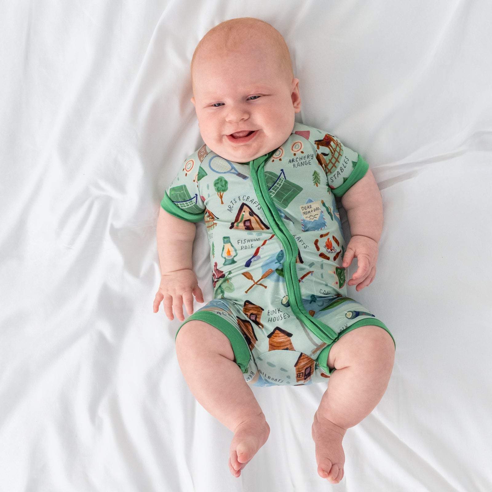 Green Camp Sleepies Shorty Zippy、mySite、g9winljtr