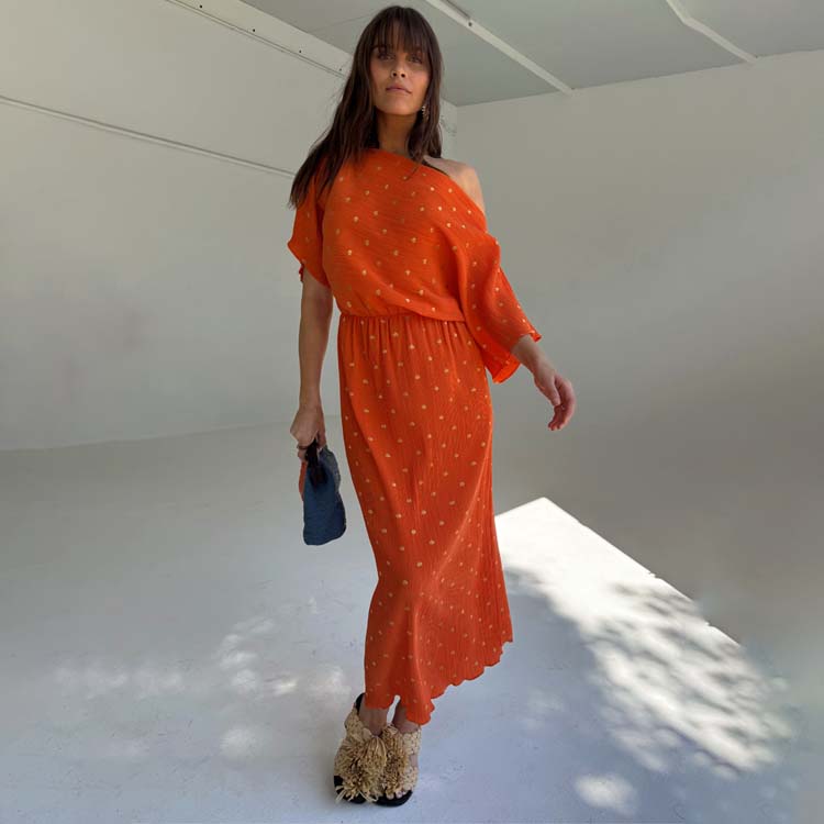 Orange Tilly Dress、mySite、solidvoid