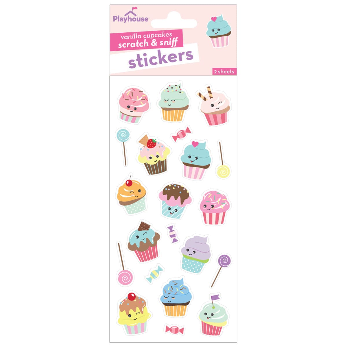  Scratch And Sniff Stickers - Vanilla Cupcakes、mySite、ghnorth