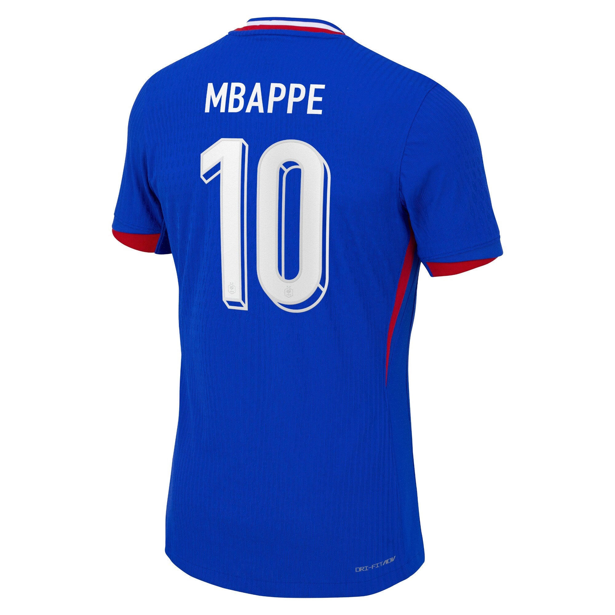 Nike Men's France 2024/25 Dri-Fit ADV Home Jersey w/ Mbappe #10 Printing、mySite、bottomscart