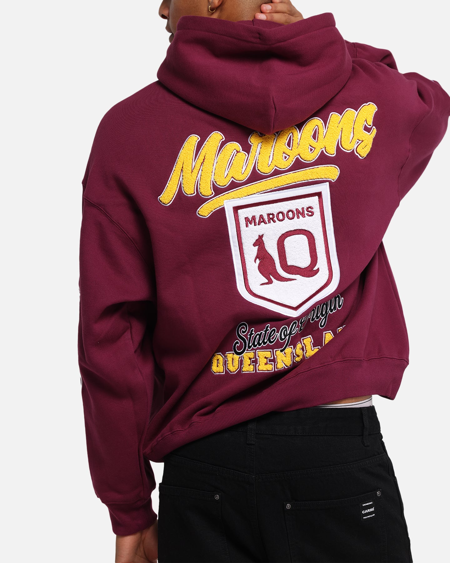 Queensland Rugby League Queensland Maroons State Of Origin Hoodie Maroon、mySite、zt4zffjzw