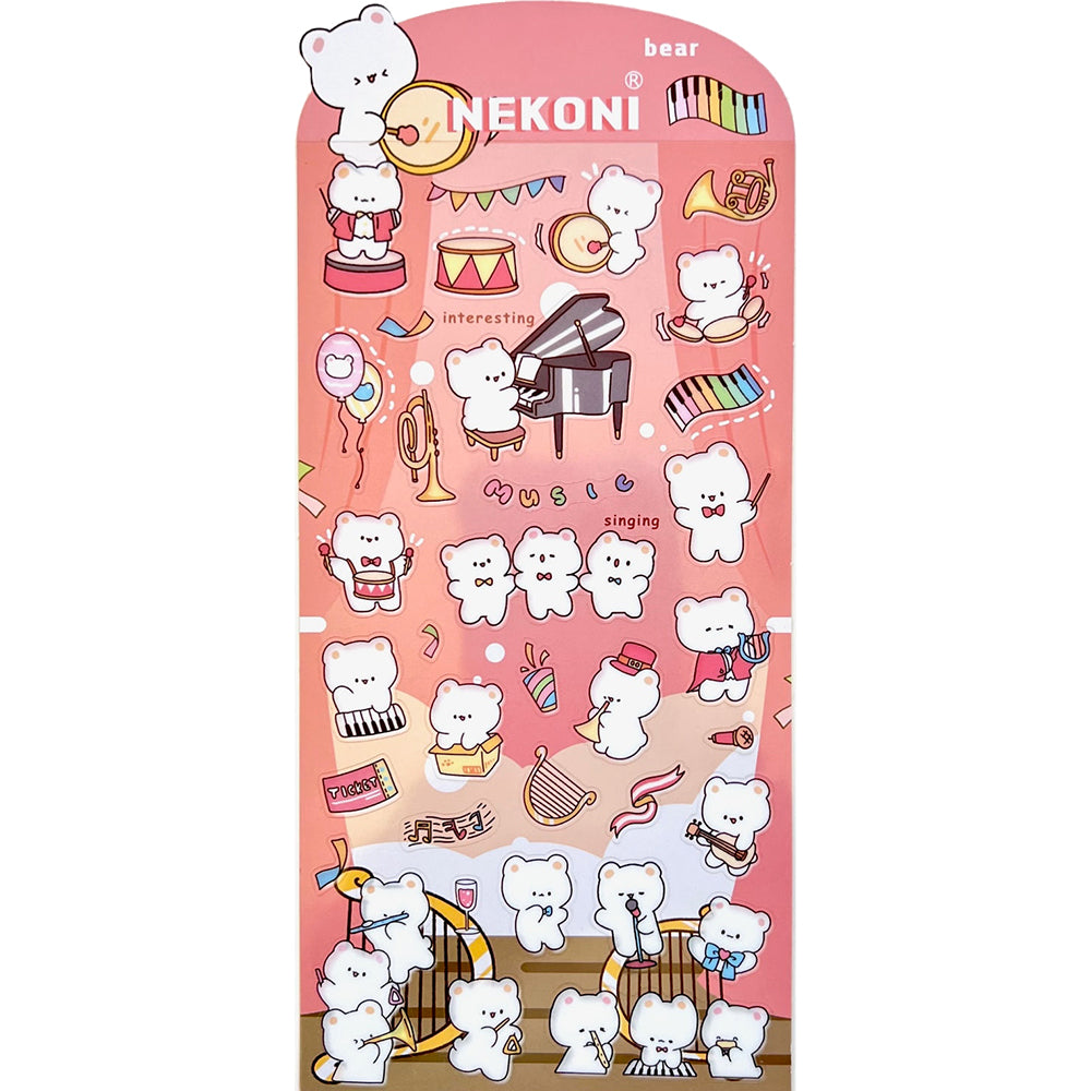  Bear Concert Stickers、mySite、ghnorth