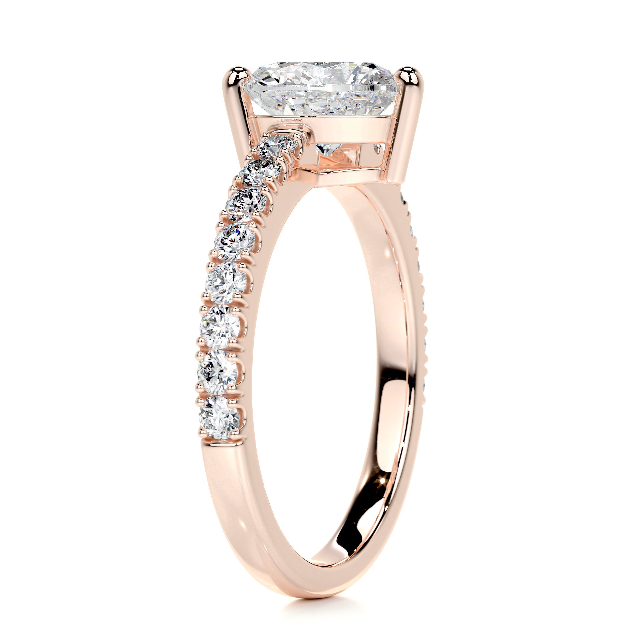 Audrey Diamond Engagement Ring - 14K Rose Gold、mySite、hinf8tx79