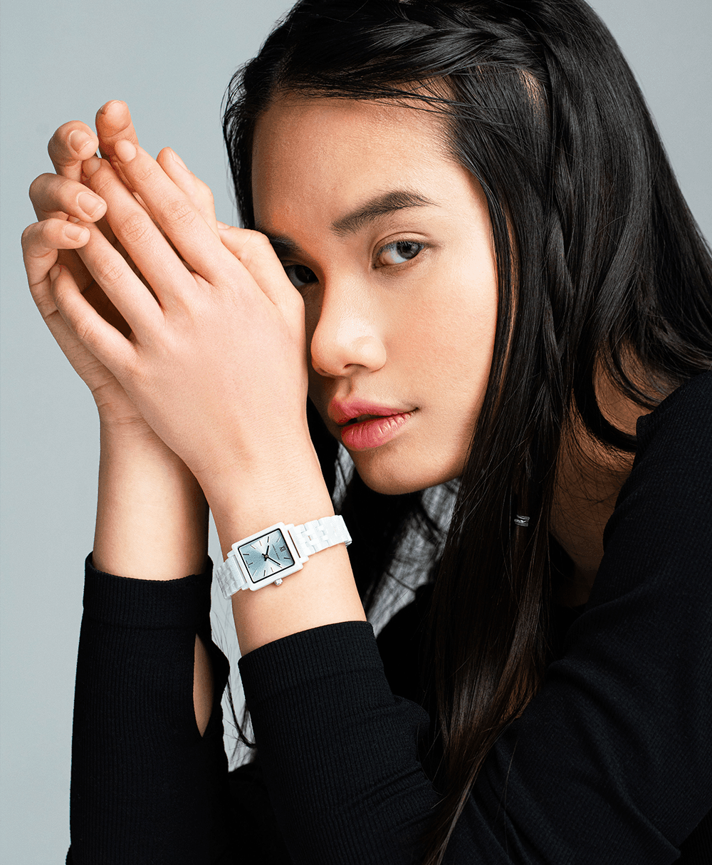  Boyfriend Mini Áine White Sky 33mm