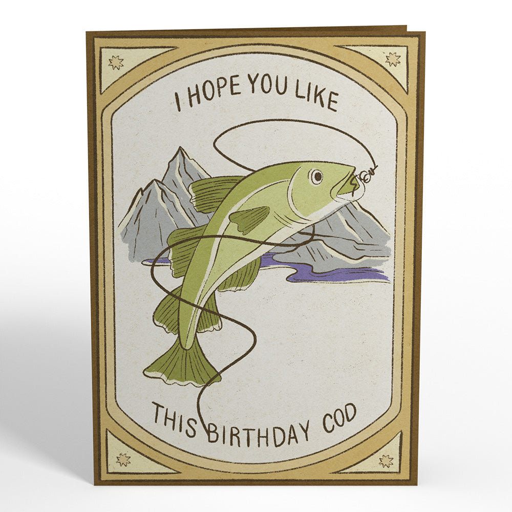 Birthday Cod Pop-Up Card、mySite、solidvoid