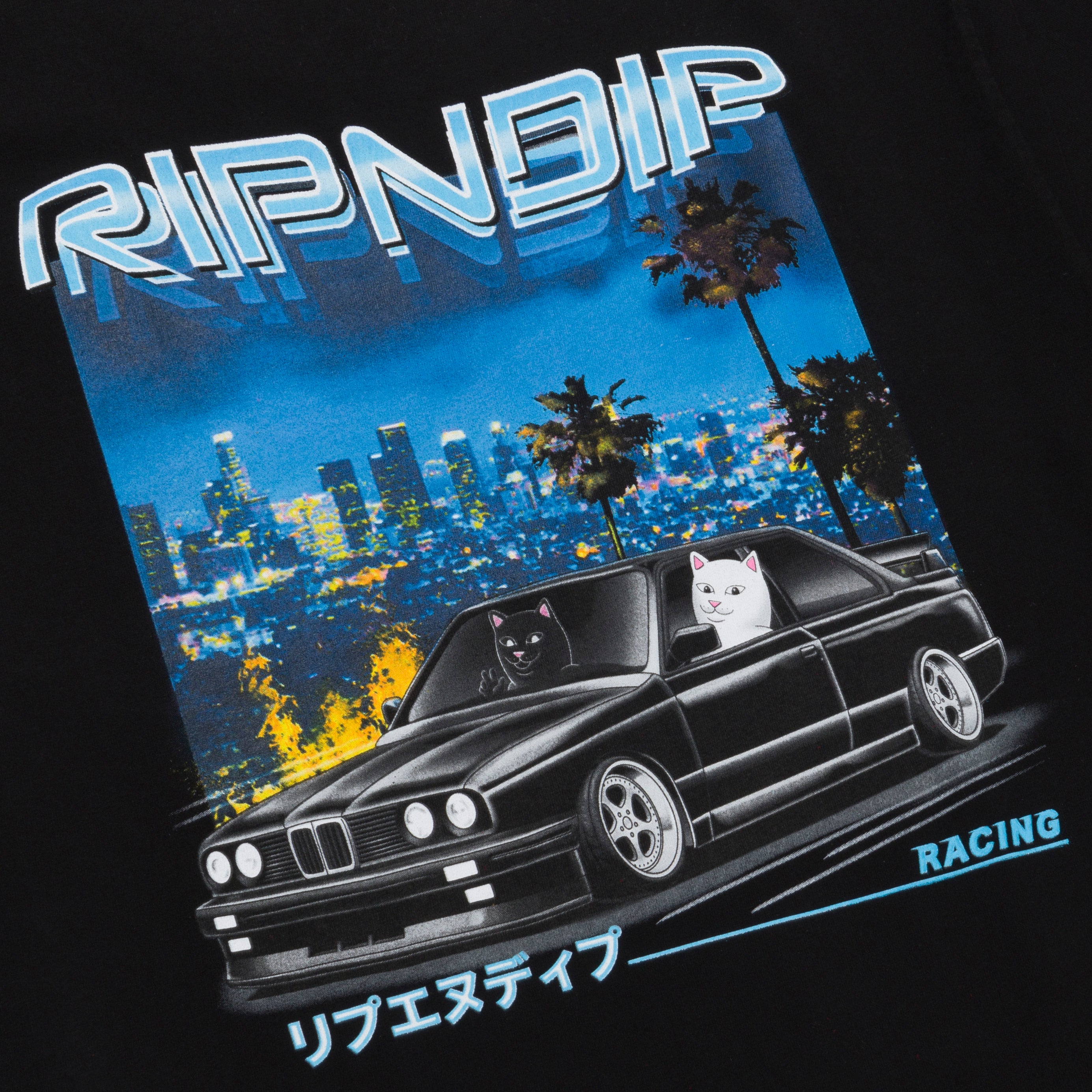  Vroom Vroom Tee (Black)、mySite、merchandisen