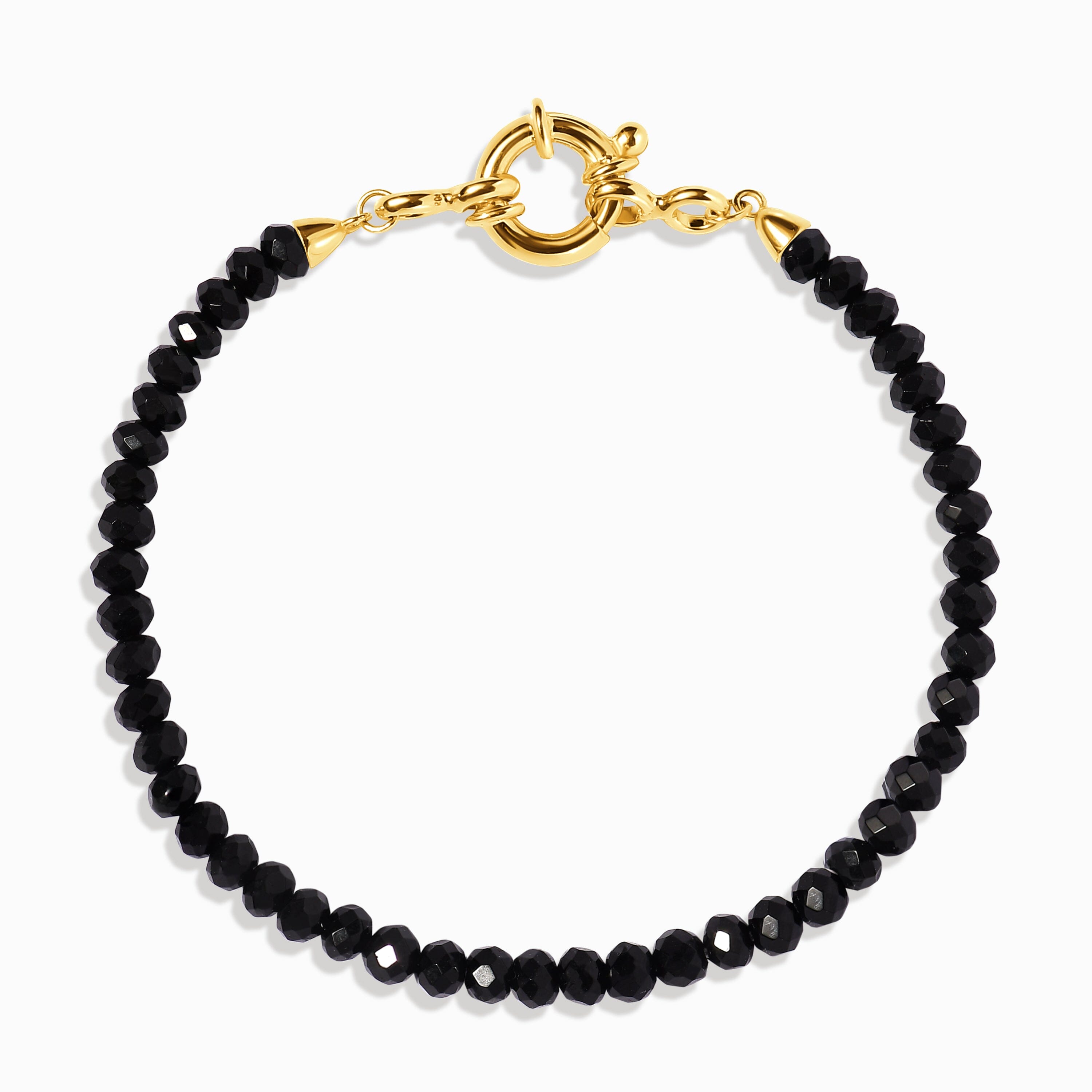 Black Obsidian Beads Bracelet - Soul Anchor、mySite、hinf8tx79