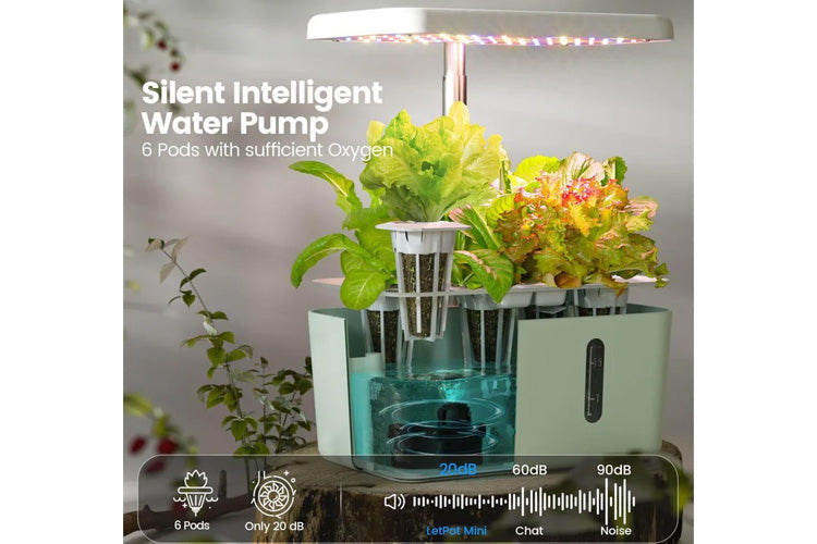 LetPot Mini 5 Pods Smart Indoor Garden Kit、mySite、camillekostekn