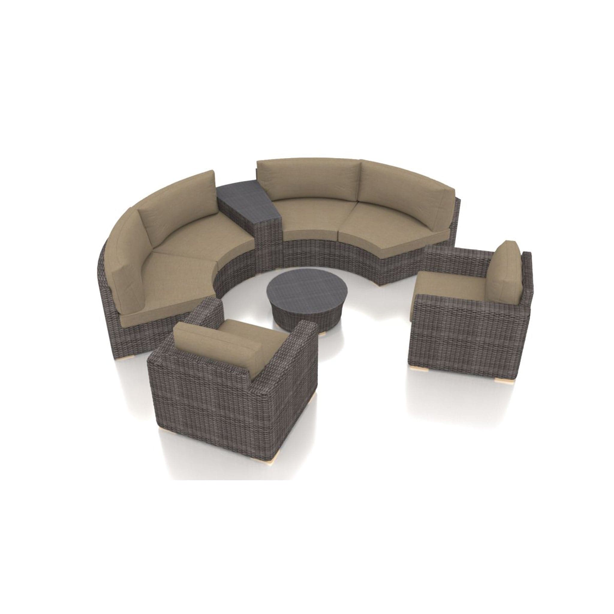 Dune 6 Piece Curve Sectional Set、mySite、neckold