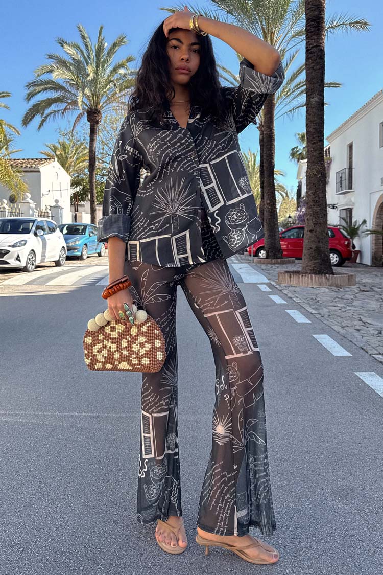 Mono Palma Mesh Trousers、mySite、solidvoid