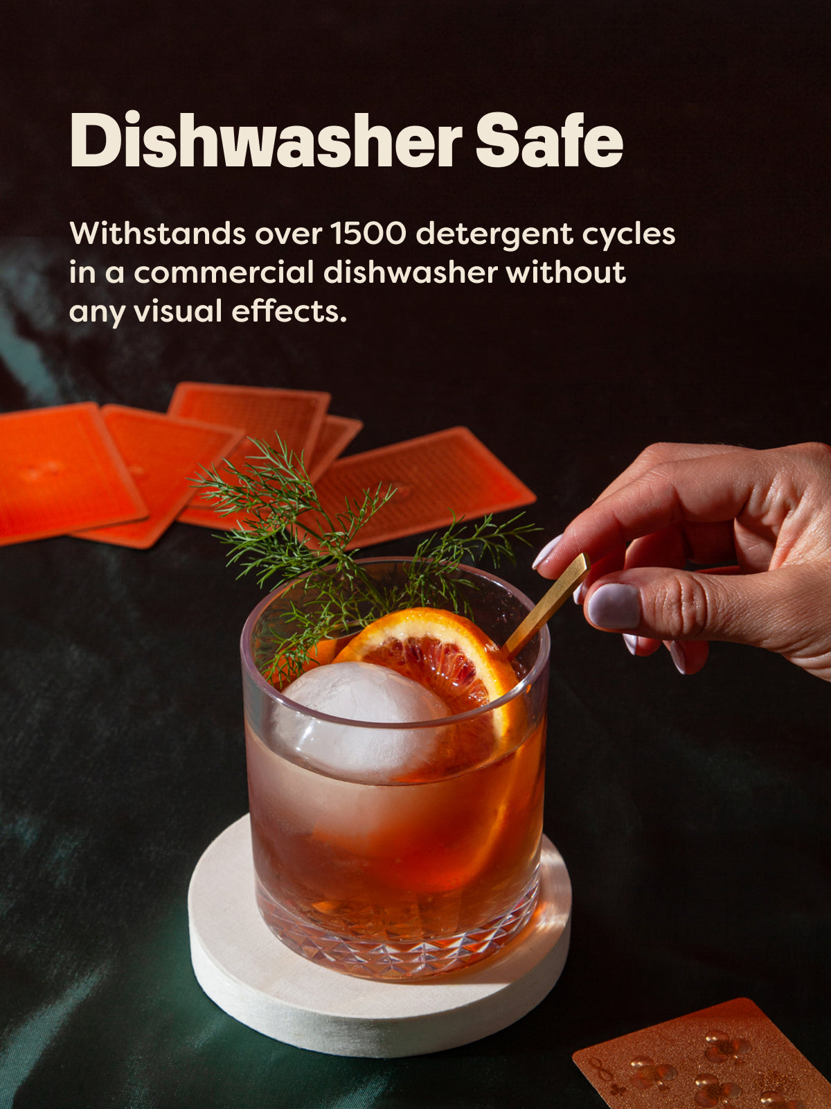 RESERVE 12oz Old Fashioned Color Series Tritan Copolyester Glass Amber - Bulk、mySite、camillekostekn