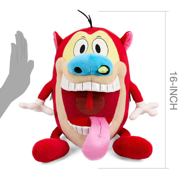 Kid Robot Ren & Stimpy Hugme Plush Stimpy、mySite、hgirdovlk