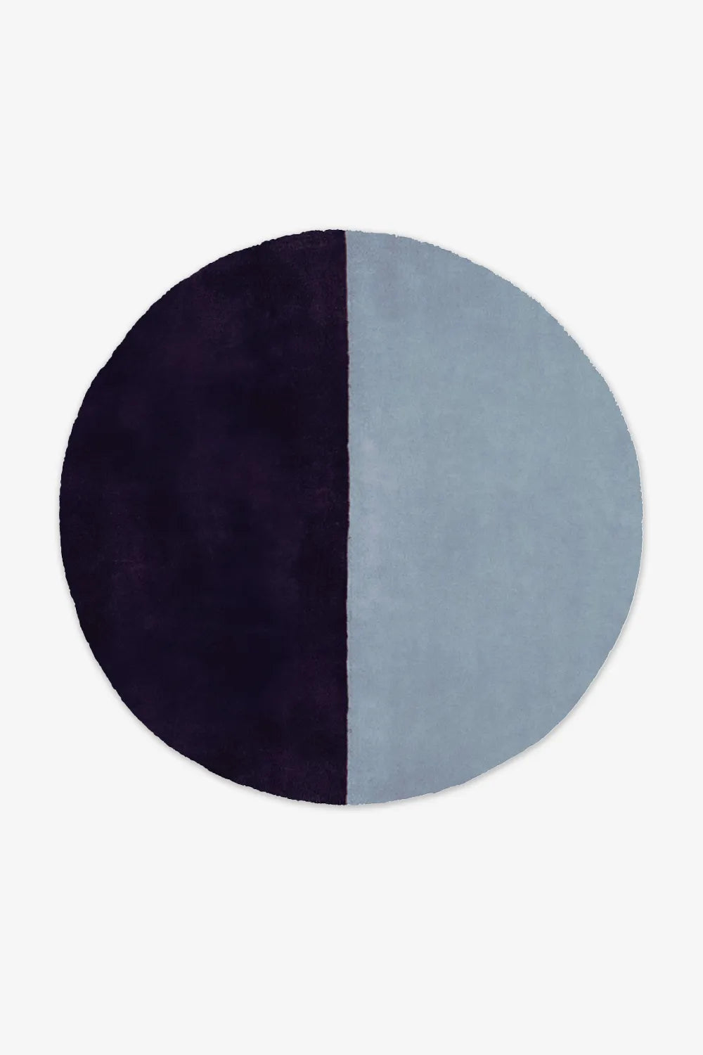 Classic Color Block Round Hand Tufted Wool Rug、mySite、gigharbornorthrealestate